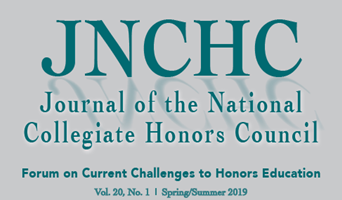 Logo of the Journal of the National Collegiate Honors Council