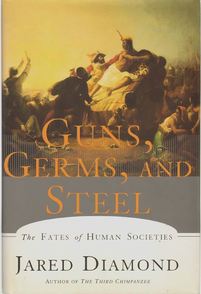 Book Cover: Guns, Germs, and Steel by Jared Diamond
