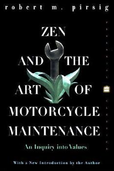 Book Cover: Zen and the Art of Motorcycle Maintenance by Robert Pirsig